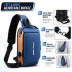 Anti theft sling bag