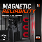 Premium - Magnetic Gym Bottle Holder Bag with Storage Pockets and Zippered Compartments